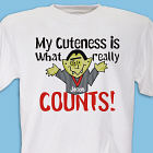 Cuteness Counts Personalized Youth T-shirt